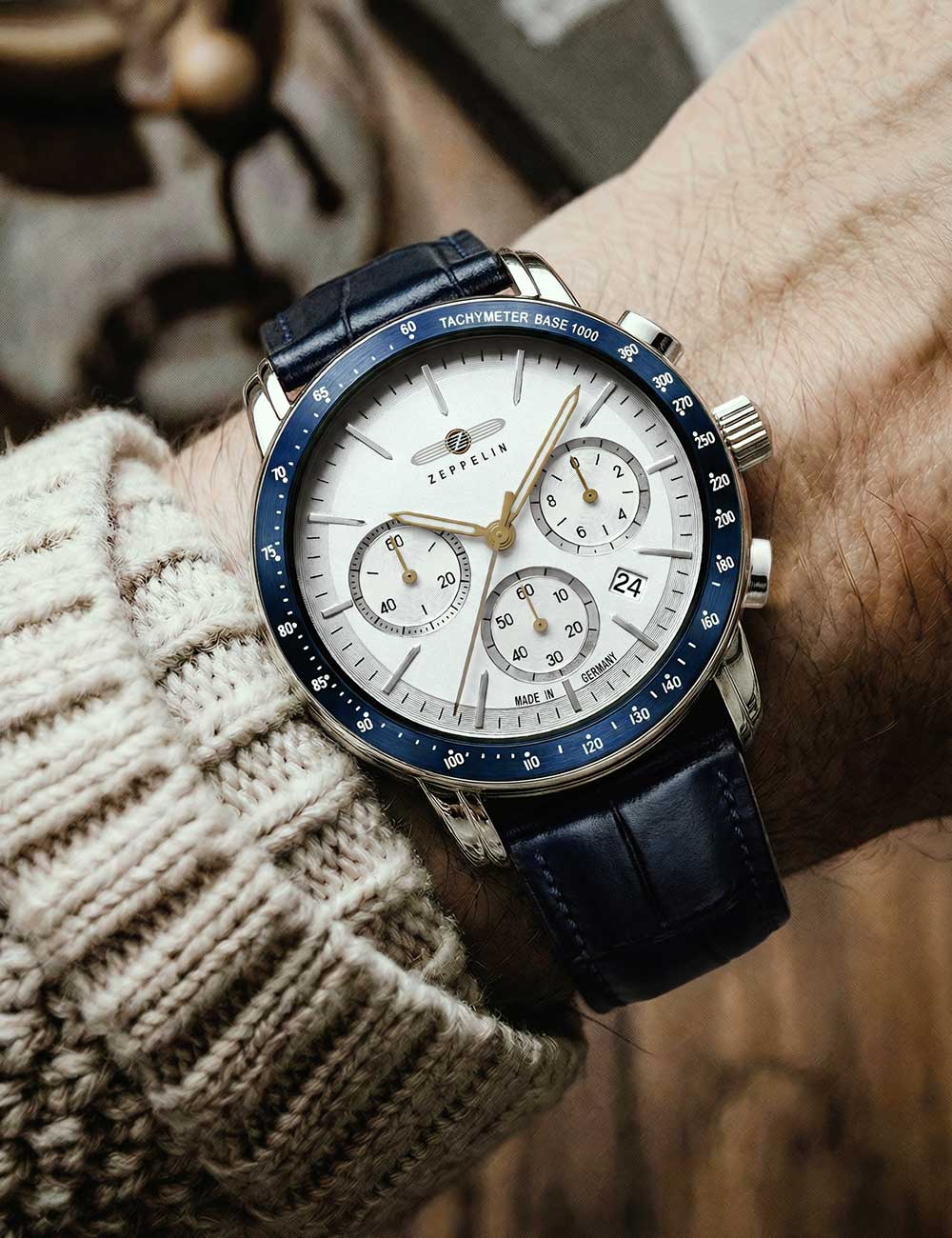ZEPPELIN 88781 Analoguhr Armbanduhr 38 mm ansicht-3