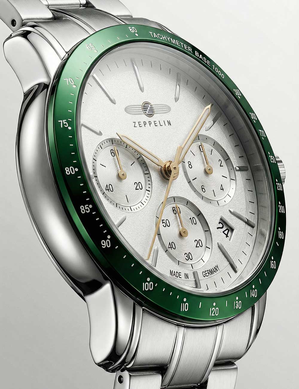 ZEPPELIN 8878MB4 Chronograph Armbanduhr 34 mm ansicht-2