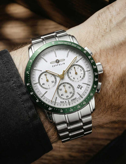 ZEPPELIN 8878MB4 Chronograph Armbanduhr 34 mm