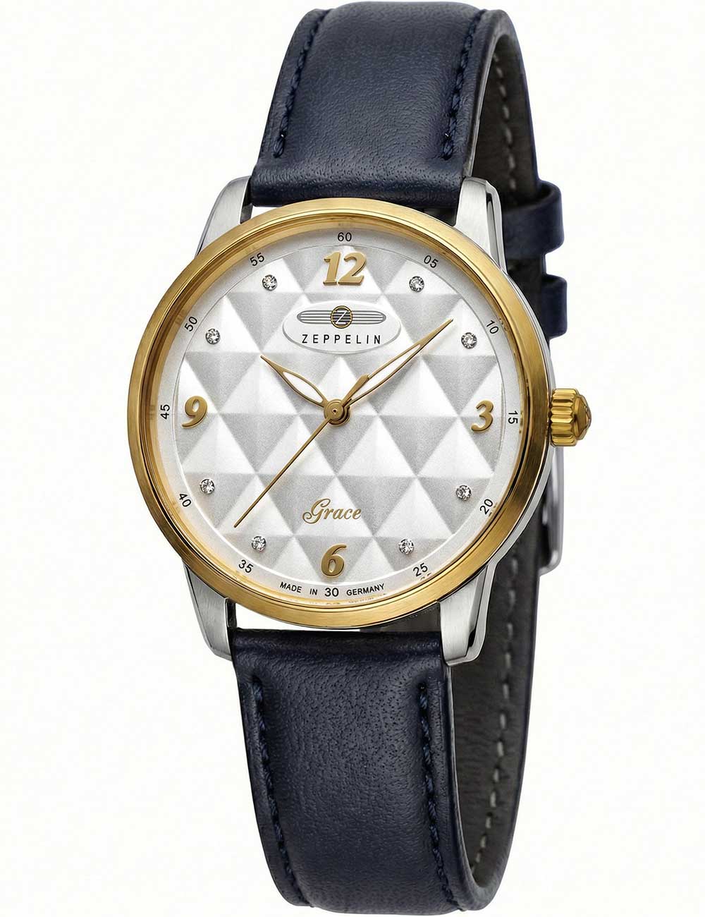 ZEPPELIN Mod. 73471_nSet Analoguhr Armbanduhr 38 mm
