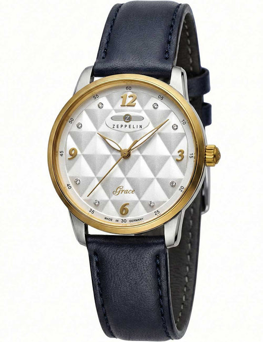 ZEPPELIN Mod. 73471_nSet Analoguhr Armbanduhr 38 mm