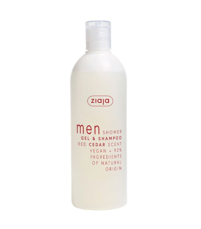 ZIAJA Men Gel De Ducha Y Champú Rot Cedar 400 ml Kosmetik