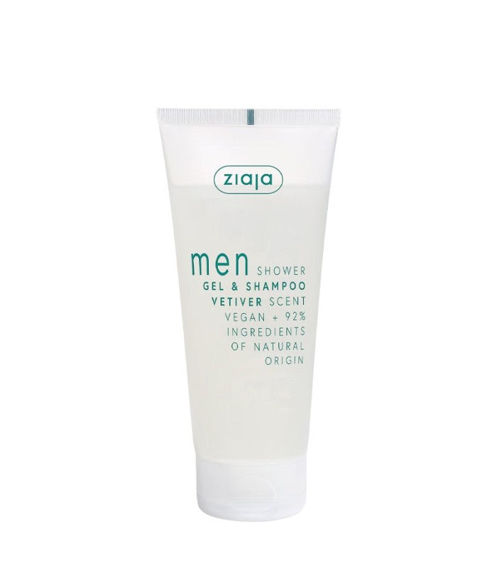 ZIAJA ZIAJA Men Duschgel und Shampoo Vetiver 200 ml Kosmetik
