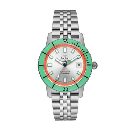 ZODIAC ZO9269 Date Armbanduhr 40 mm ansicht-3