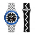 ZODIAC ZO9414 GMT - Date Armbanduhr 40 mm ansicht-2