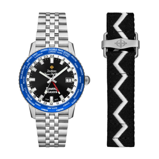 ZODIAC ZO9414 GMT - Date Armbanduhr 40 mm