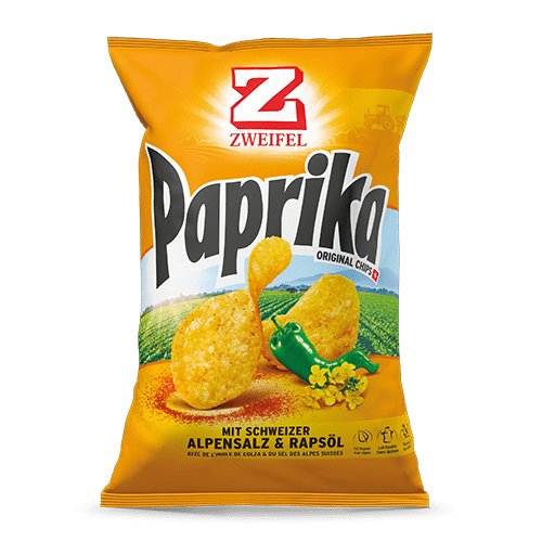 Zweifel Chips Original Paprika 90g - Candyshop.ch