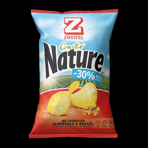 Zweifel Chips Cractiv Nature 160g - Candyshop.ch