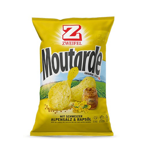 Zweifel Chips Original Moutarde 175g - Candyshop.ch