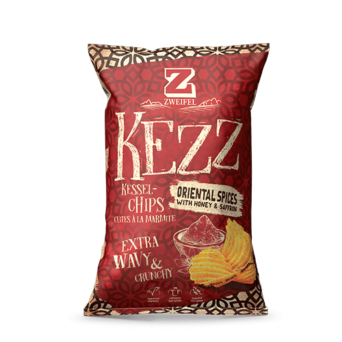 Zweifel Kessel Chips Extra Crunchy Oriental Spices 110g - Candyshop.ch
