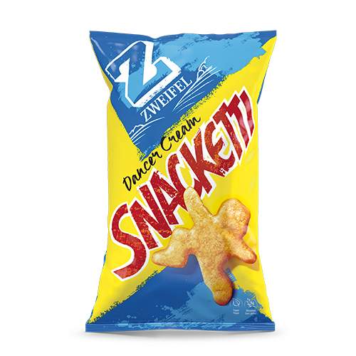 Zweifel Snacketti Chips Dancer Cream 75g - Candyshop.ch
