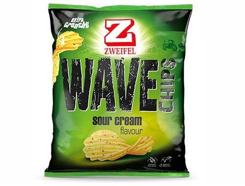 Zweifel Wave Chips Sour Cream 120g - Candyshop.ch